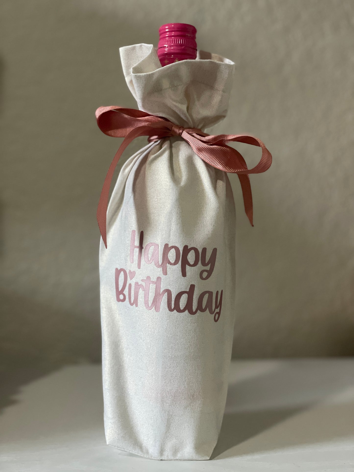 Happy Birthday Wine Bags